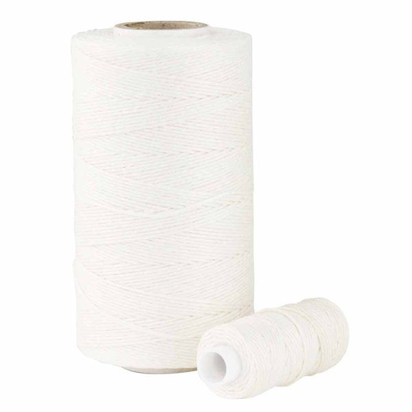 Linen Thread: White