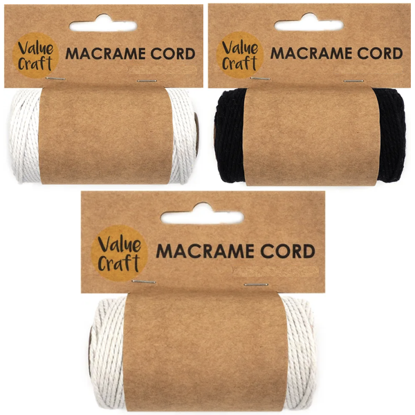 Arbee Macrame String, Natural- 20m – Lincraft New Zealand