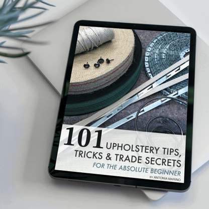 MOLLIES New Zealand / 101 Upholstery Tips, Tricks & Trade Secrets