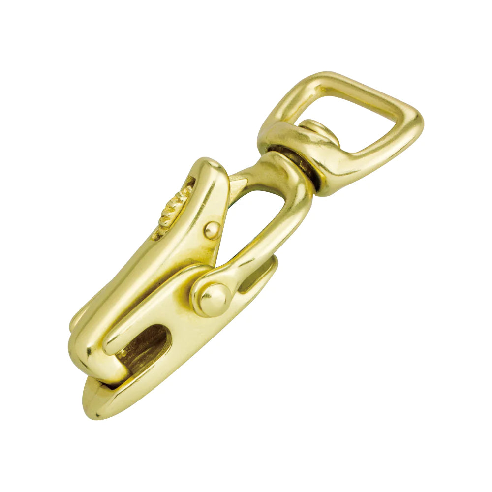 MOLLIES New Zealand / IVAN Solid Brass Locking Jaw Snap Solid Brass 20mm (3 4") Each