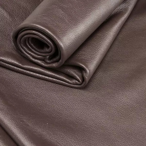 MOLLIES New Zealand / LEATHER Upholstery Cowhide / Whole Hide Per Average Hide Dark Brown