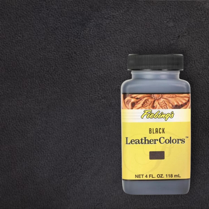 MOLLIES New Zealand / FIEBING'S LeatherColors Black 118ml (4oz)