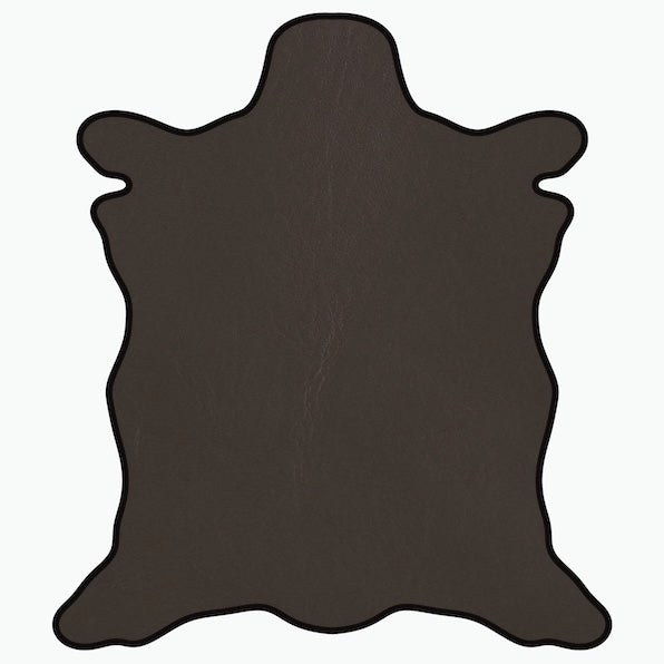 MOLLIES New Zealand / LEATHER Chrome Tanned Calfskin Hide 1oz Dark Brown