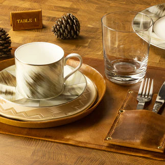 MOLLIES New Zealand / IVAN Leather Table Setting