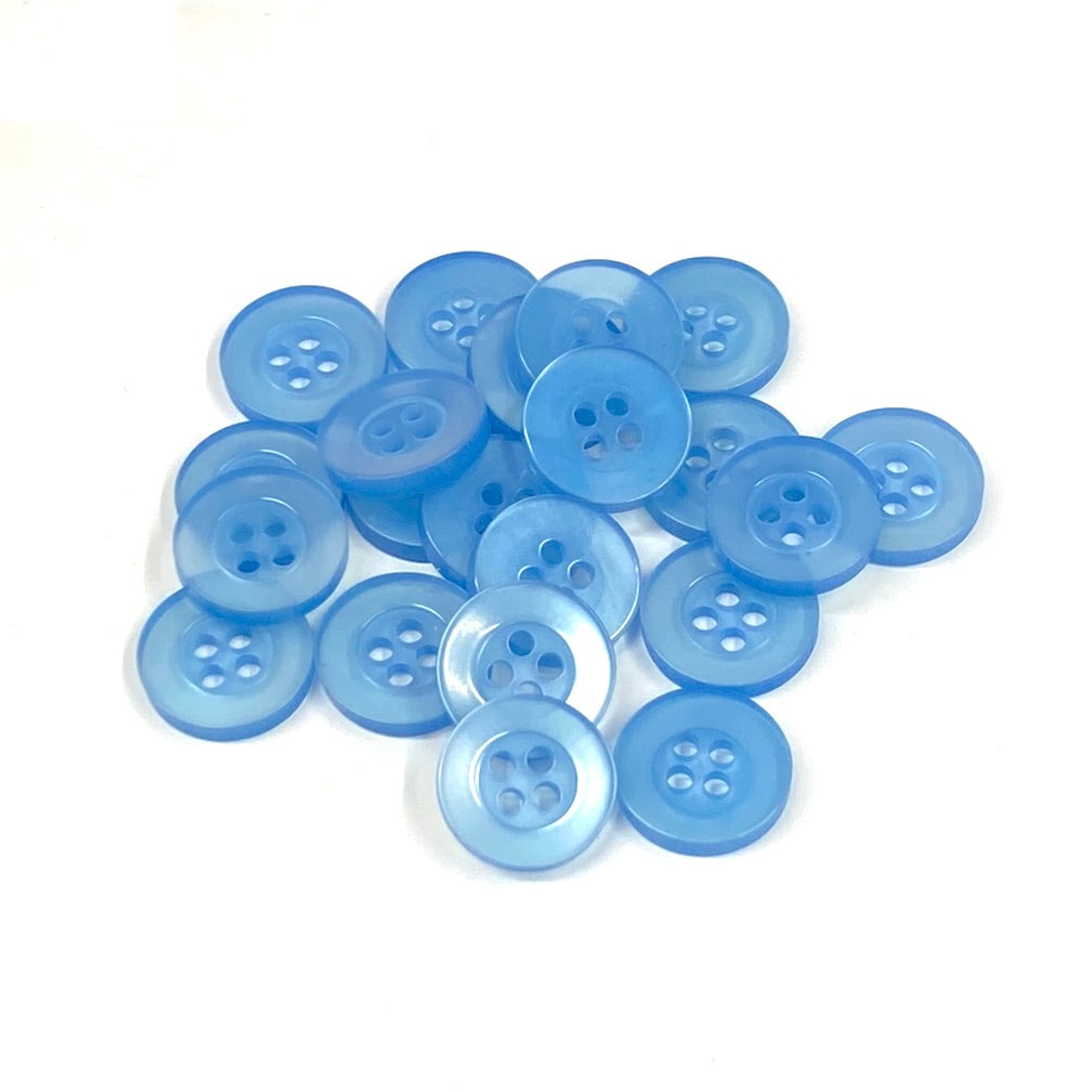 MOLLIES New Zealand / SULLIVANS Button 4-Hole Blue