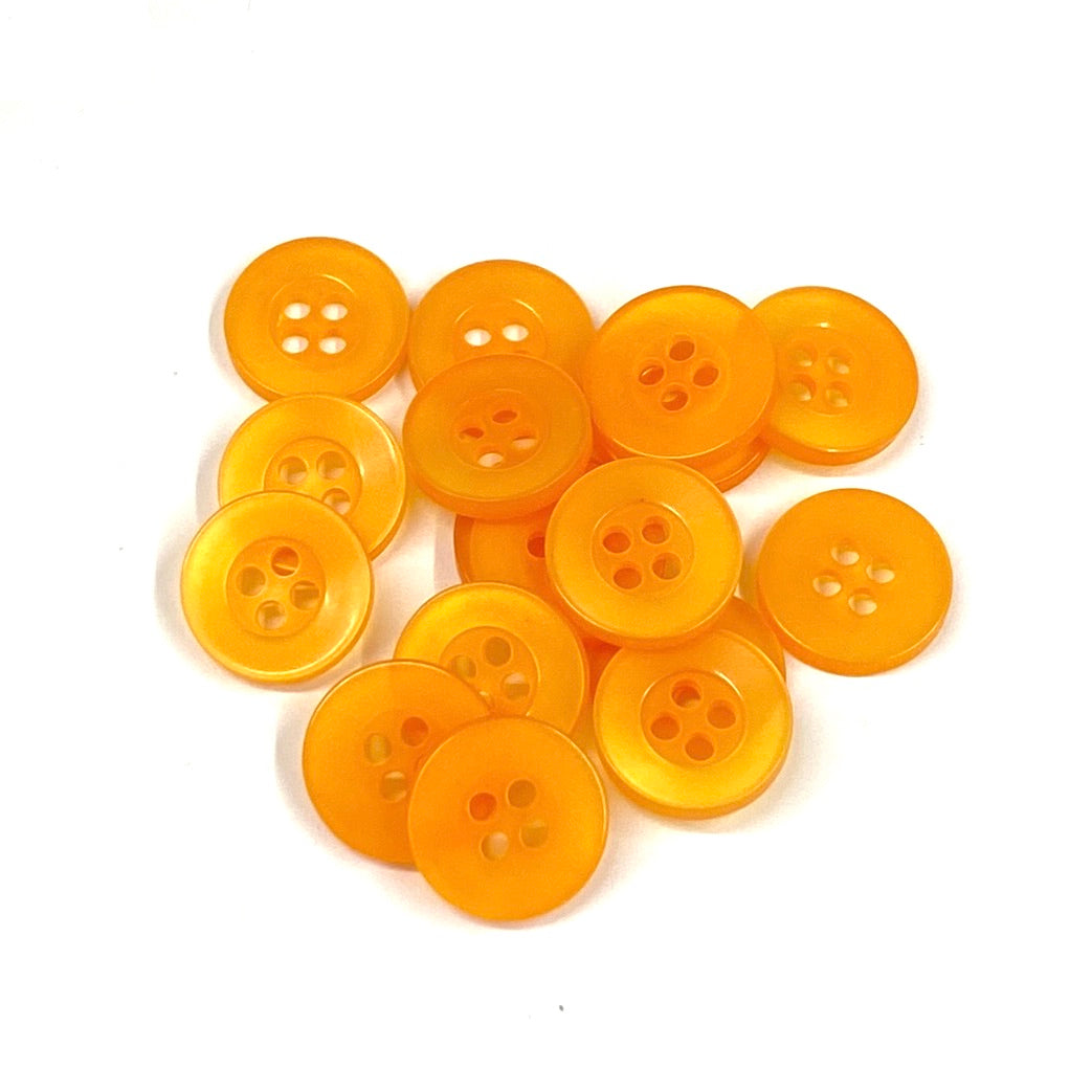 MOLLIES New Zealand / SULLIVANS Button 4-Hole Orange