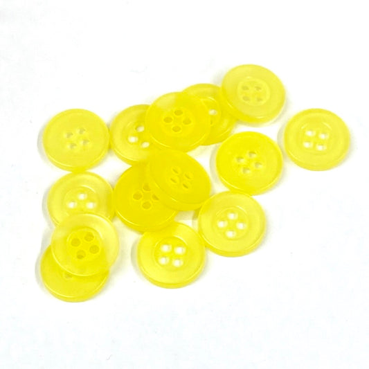 MOLLIES New Zealand / SULLIVANS Button 4-Hole Yellow