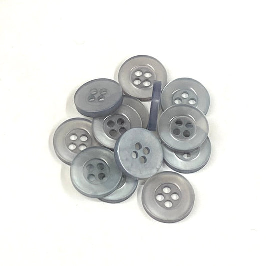 MOLLIES New Zealand / SULLIVANS Button 4-Hole Grey