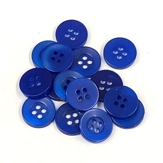 MOLLIES New Zealand / SULLIVANS Button 4-Hole Blue