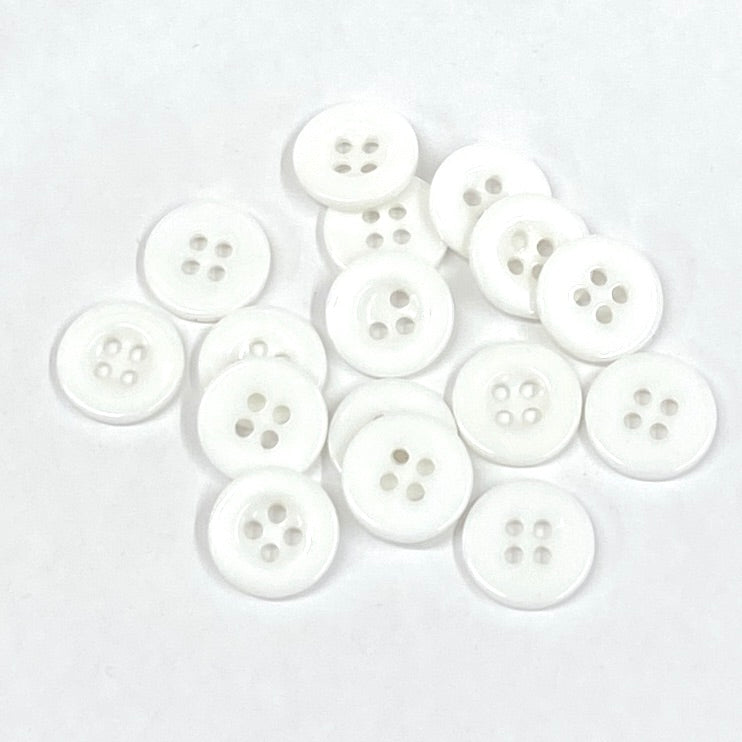 MOLLIES New Zealand / SULLIVANS Button 4-Hole White