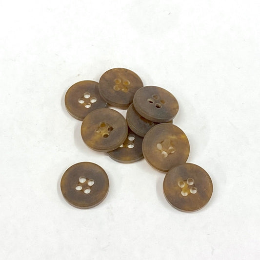 MOLLIES New Zealand / SULLIVANS Button 4-Hole Brown