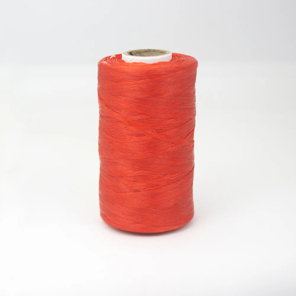 MOLLIES New Zealand / IVAN Artificial Sinew Thread Flat Red 356m