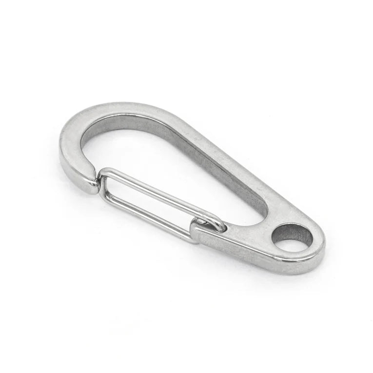 MOLLIES New Zealand / IVAN Stainless Carabiner Hook Stainless Steel 24.5 (1") Each