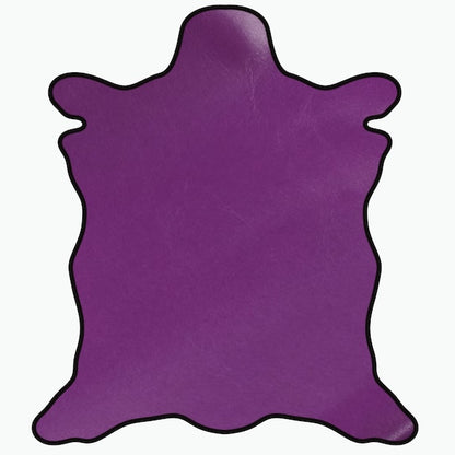 MOLLIES New Zealand / LEATHER Chrome Tanned Calfskin Hide 1oz Light Purple Magenta