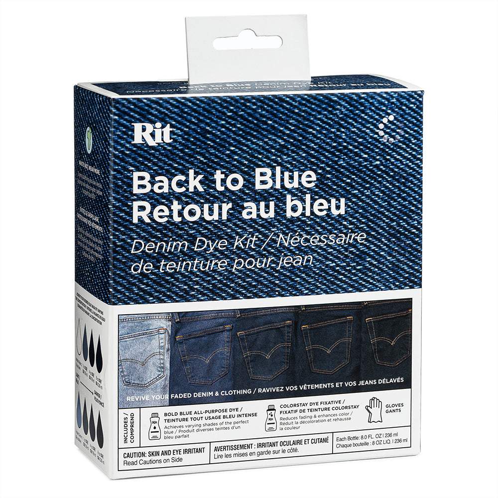 MOLLIES New Zealand / RIT Back to Blue Dye Kit