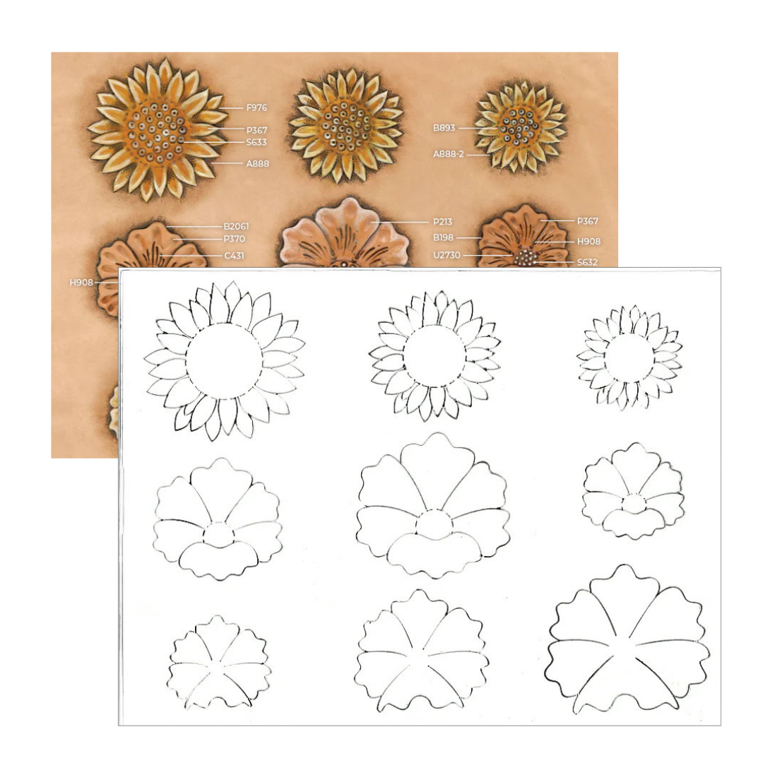 MOLLIES New Zealand / MAKERAID Embossed Pattern Flowers #1