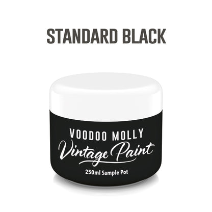 MOLLIES New Zealand / Vintage Paint Standard Black 250ml