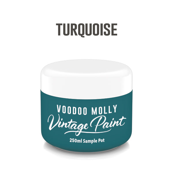 MOLLIES New Zealand / Vintage Paint Turquoise (ER) 250ml