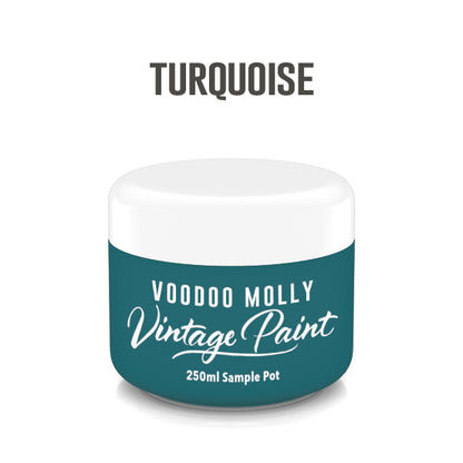 MOLLIES New Zealand / Vintage Paint Turquoise (ER) 250ml