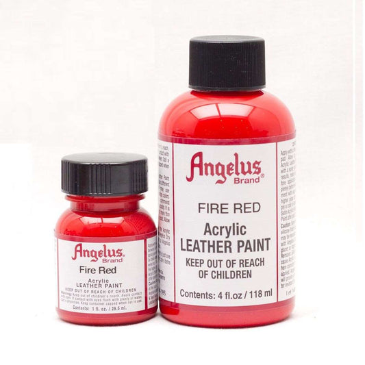 MOLLIES New Zealand / ANGELUS Acrylic Leather Paint Fire Red