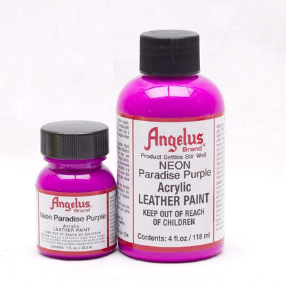 MOLLIES New Zealand / ANGELUS Acrylic Leather Paint Paradise Purple Neon