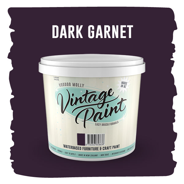 MOLLIES New Zealand / Vintage Paint Dark Garnet (ER) 1 Litre