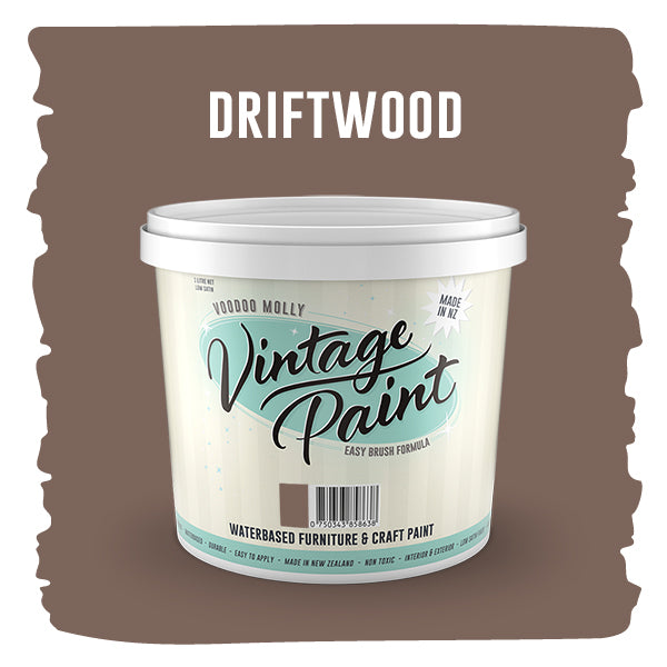 MOLLIES New Zealand / Vintage Paint Driftwood (ER) 1 Litre