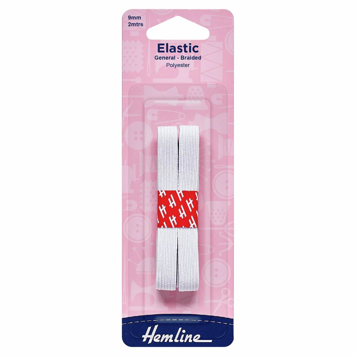 MOLLIES New Zealand / TRENDY TRIMS Elastic White 9mm