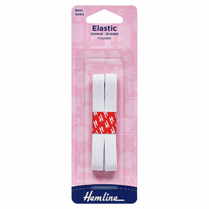 MOLLIES New Zealand / TRENDY TRIMS Elastic White 9mm