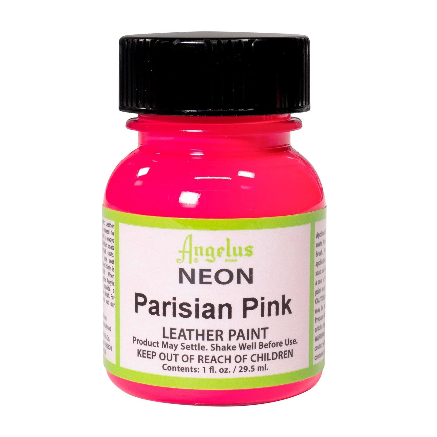 MOLLIES New Zealand / ANGELUS Acrylic Leather Paint Parisian Pink Neon