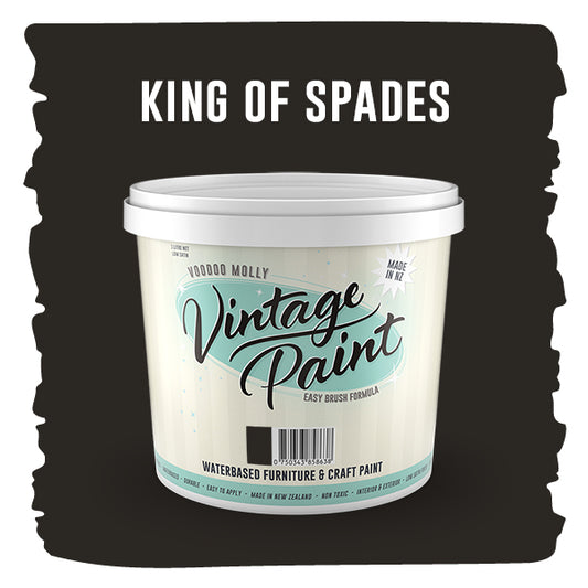 MOLLIES New Zealand / Vintage Paint King Of Spades (ER) 1 Litre