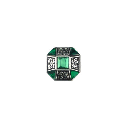 MOLLIES New Zealand / IVAN Crystal Heptagon Concho AS Green