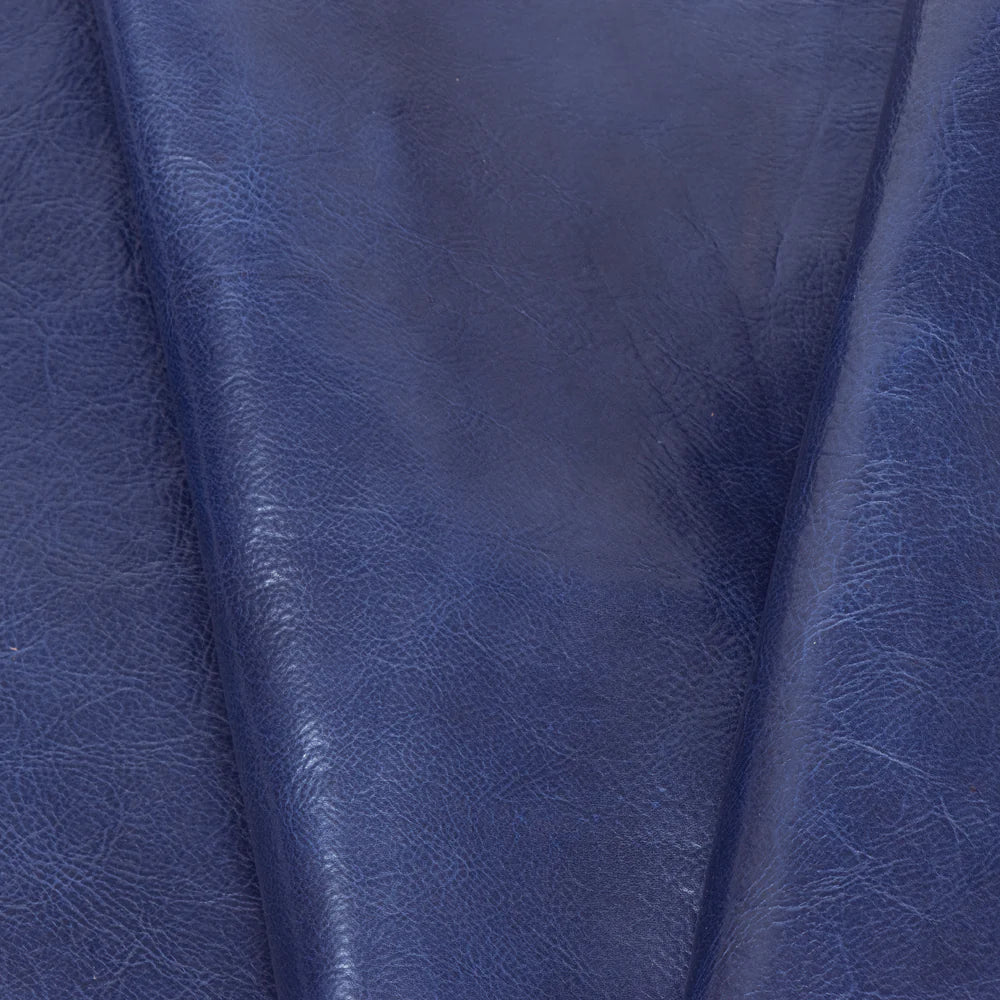 MOLLIES New Zealand / LEATHER Veg Tanned / Double Shoulder 3-4oz Blue