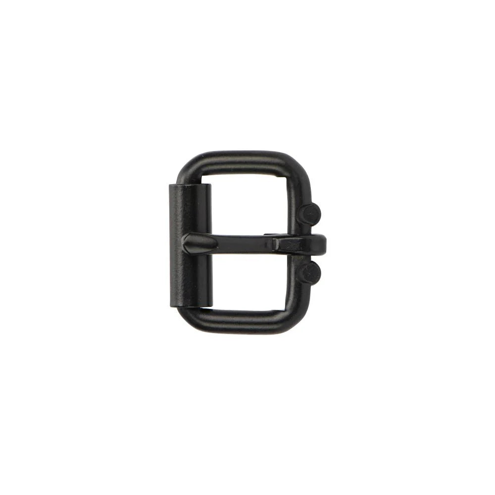 MOLLIES New Zealand / IVAN End Bar Roller Buckle Black 20mm (3 4")