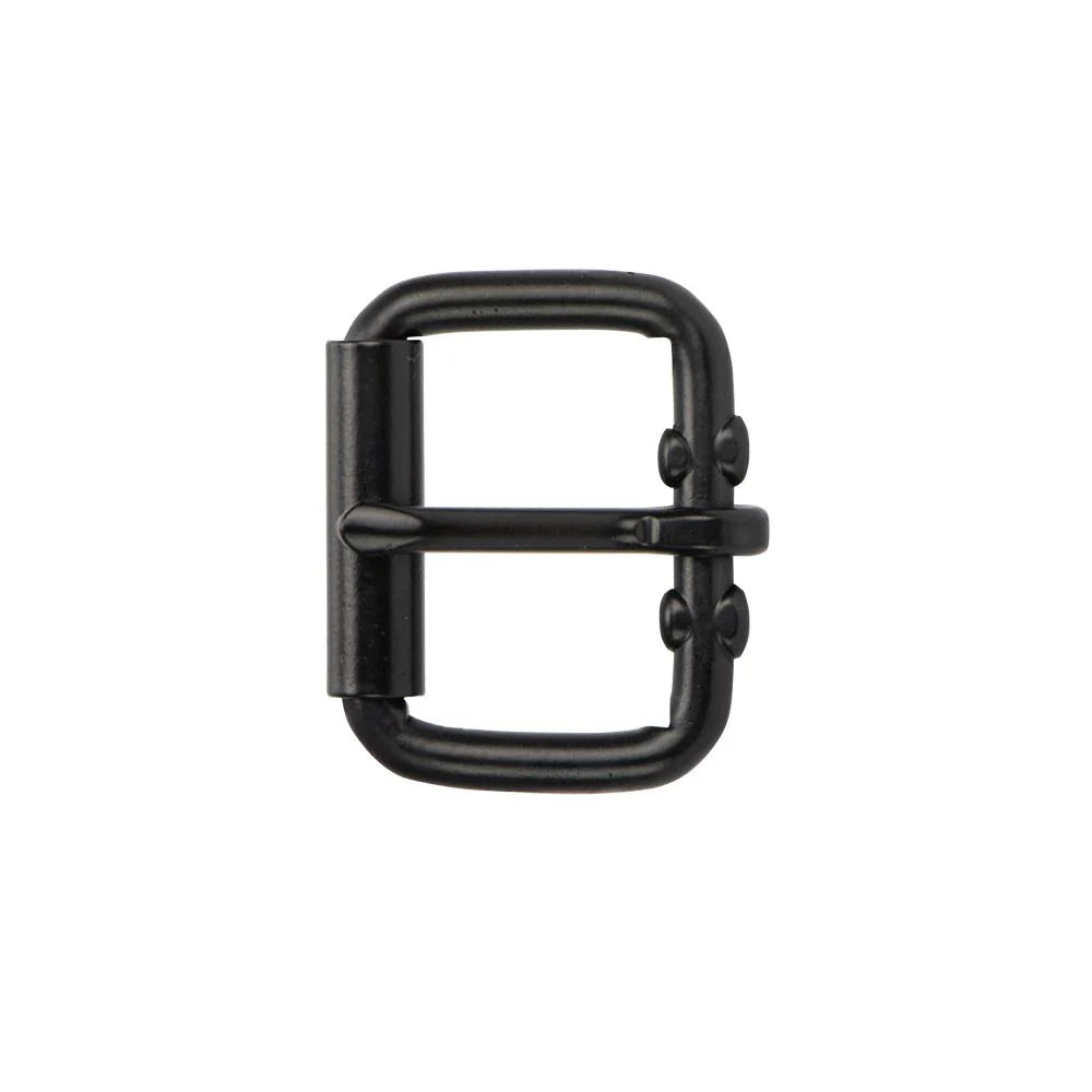 MOLLIES New Zealand / IVAN End Bar Roller Buckle Black 34mm (1-1 4")