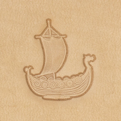 MOLLIES New Zealand / IVAN Viking Boat 3D Stamp