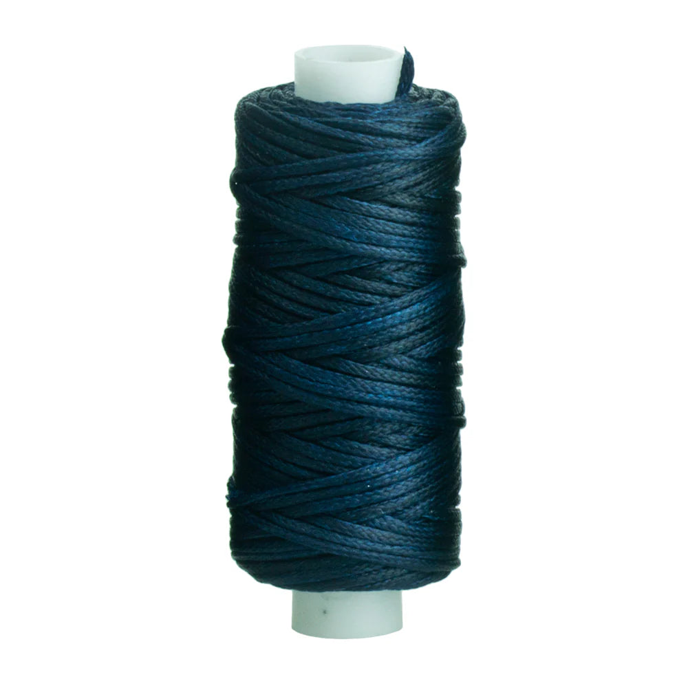 MOLLIES New Zealand / IVAN Waxed Polyester Thread Navy Blue 1.0mm 22.8m