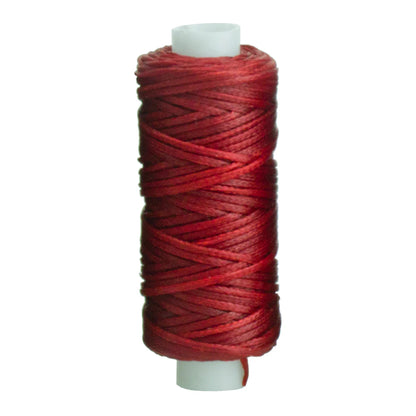 MOLLIES New Zealand / IVAN Waxed Polyester Thread Red 1.0mm 22.8m