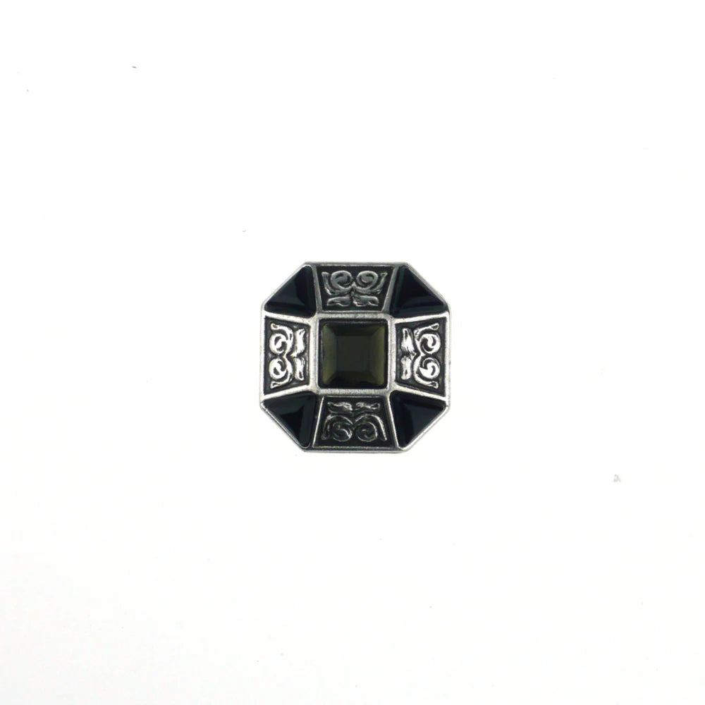 MOLLIES New Zealand / IVAN Crystal Heptagon Concho AS Black