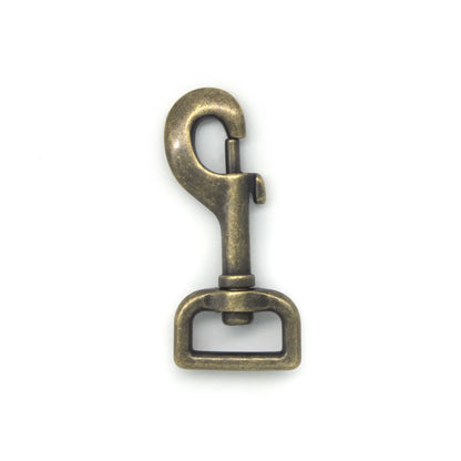 MOLLIES New Zealand / IVAN Swivel Spring Snap Old English Brass 25mm (1")