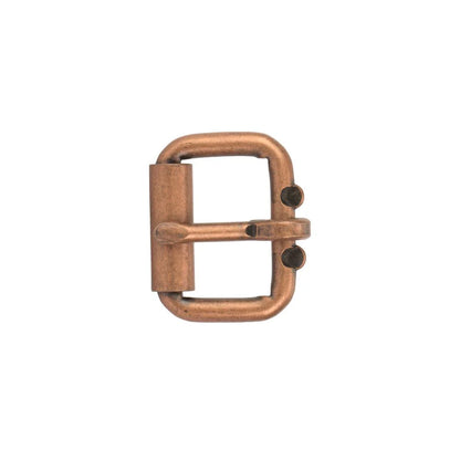 MOLLIES New Zealand / IVAN End Bar Roller Buckle Antique Copper 25mm (1")