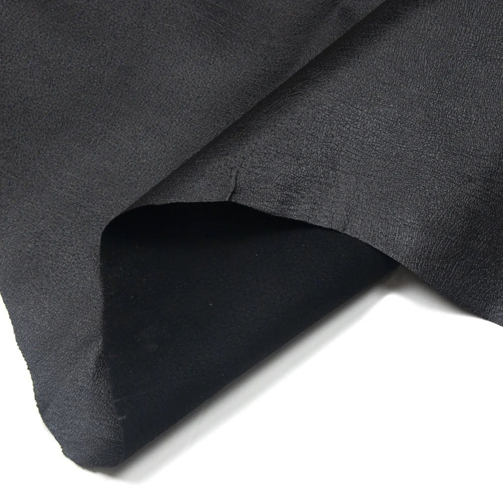 MOLLIES New Zealand / LEATHER Pigskin Lining / Whole Hide Black 1-2oz