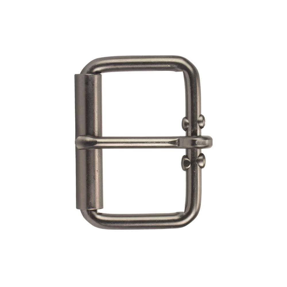 MOLLIES New Zealand / IVAN End Bar Roller Buckle Gunmetal 45mm (1-3 4")