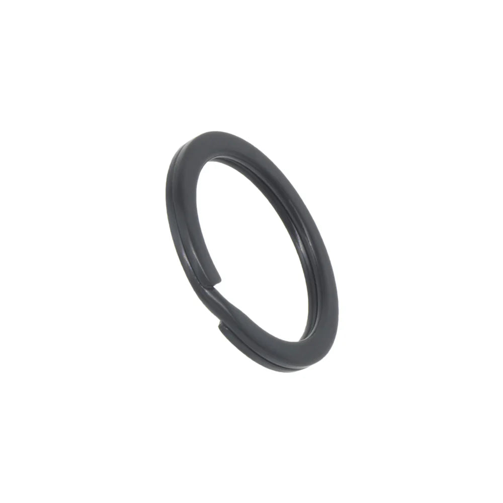 MOLLIES New Zealand / IVAN Deluxe Steel Split Ring Matt Black 25mm (1")