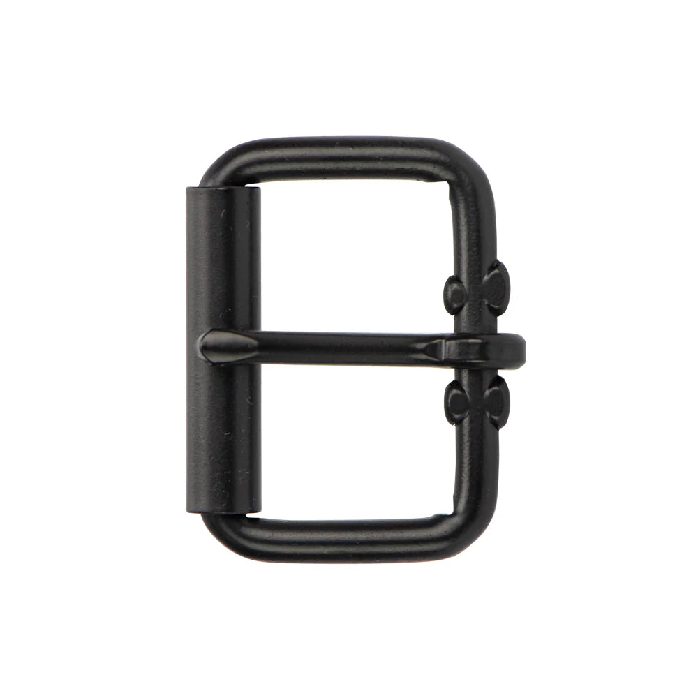 MOLLIES New Zealand / IVAN End Bar Roller Buckle Black 45mm (1-3 4")