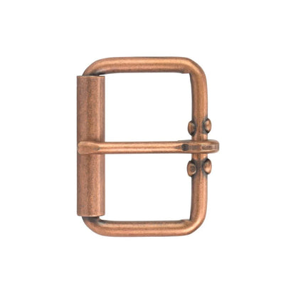 MOLLIES New Zealand / IVAN End Bar Roller Buckle Antique Copper 45mm (1-3 4")