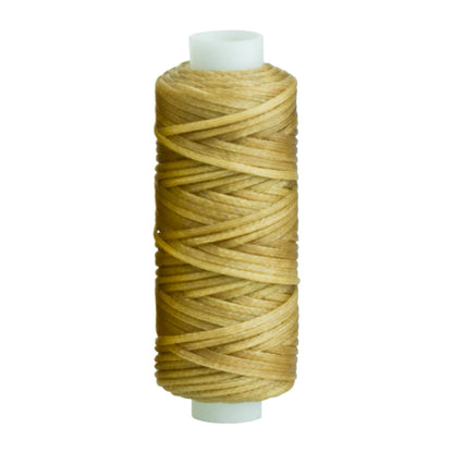 MOLLIES New Zealand / IVAN Waxed Polyester Thread Beige 1.0mm 22.8m