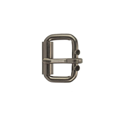 MOLLIES New Zealand / IVAN End Bar Roller Buckle Gunmetal 25mm (1")