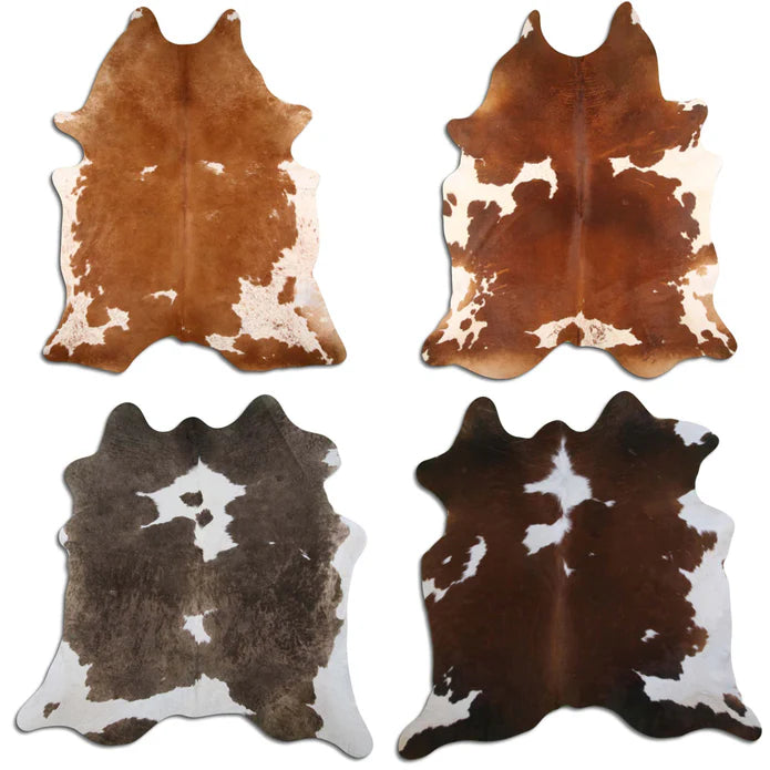 MOLLIES New Zealand / SKIN Hair On Cowhide Brown White