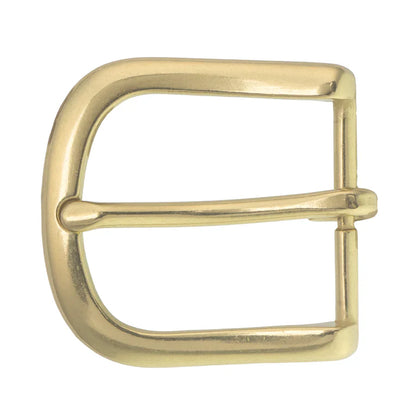 MOLLIES New Zealand / IVAN Utica End Bar Buckle Brass Plate 38mm (1-1 2")